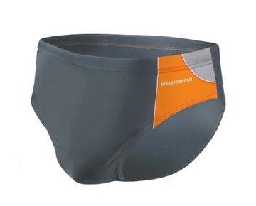 [Sesto Senso] Slipy Kąpielowe męskie kąpielówki basen [4XL]