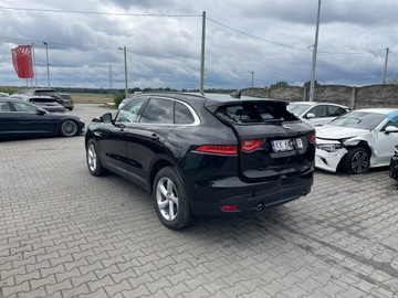 Jaguar F-Pace SUV 2.0 iD4 240KM 2018 Jaguar F-PACE Automat AWD Kamera Led Panorama