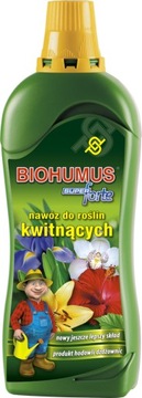 NAWÓZ BIOHUMUS DO ROŚLIN KWITNĄCYCH 0,35L