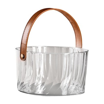 Ice Bucket Easy to Carry Thickened Clear for