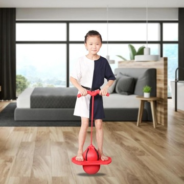 Прыгающий мяч, доска для баланса, прыгающий мяч, нескользящий коврик, джемпер, игрушка, красный