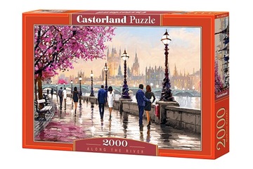 Castorland PUZZLE 2000 el Wzdłuż rzeki