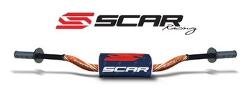 SCAR O² 28,6mm McGrath/Short KTM kierownica pomarańczowa ProMX