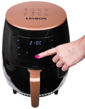 LIBOX ЧЕРНАЯ ФРИТЮРНИЦА АЭРОФРИТЮРНИЦА