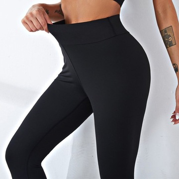 непрозрачные, моделирующие леггинсы для фитнеса XL/XXL