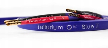 TELLURIUM Q BLUE | Przewody głośnikowe 2x2,5m
