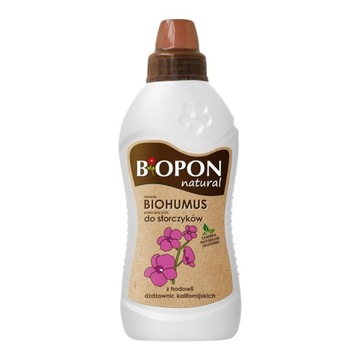 BIOPON NATURAL NAWÓZ BIOHUMUS DO STORCZYKÓW ORCHIDEI 1L ODŻYWCZY WZROST