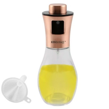 Spryskiwacz do oleju oliwy rozpylacz atomizer dozownik sprayu szklany 200ml