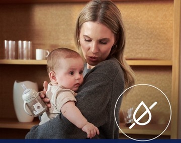 Чашка LOVI с трубочкой и грузиком, 150 мл, серый