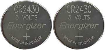 2x Bateria ENERGIZER CR2430 DL2430 Lithium 3V