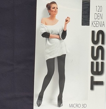 Rajstopy MIKROFIBRA 3D 120 DEN GRAFIT TESS GAJATEX