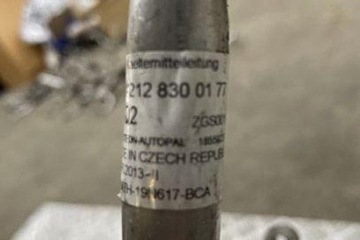 TRUBKY KLIMATIZACE MERCEDES-BENZ E (W212) A2128300177 2.2L DIESEL 150KW