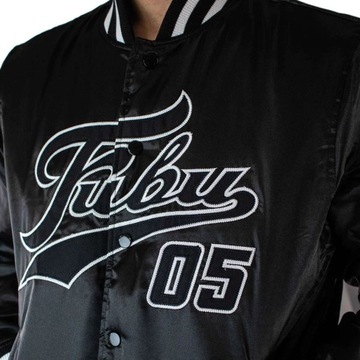 FUBU KURTKA MĘSKA BOMBERKA CZARNA JACKET XS