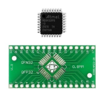 ATmega328PB TQFP32 z adapterem