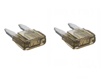BEZPIECZNIK samochodowy MINI 12V-32V 7.5A 5 sztuk