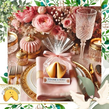 Китайское печенье с предсказаниями КЛАССИК 20 шт. ВОЛШЕБСТВО СУДЬБЫ ПОДАРОК