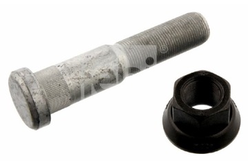 FEBI BILSTEIN ŚRUBA KOŁA TYŁ M22X1.5 X114 124MM STAL Z NAKRĘTKĄ RVI