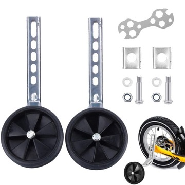 БОКОВЫЕ КОЛЕСА ДЛЯ ДЕТСКОГО ВЕЛОСИПЕДА КОЛЕСА ДЛЯ ОБУЧЕНИЯ ЕЗДЫ 12