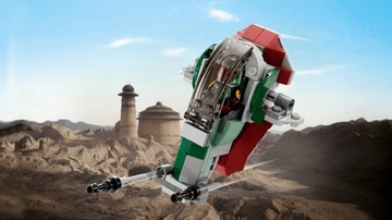 LEGO Star Wars Микрокосмический истребитель 75344