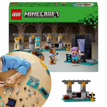 LEGO MINECRAFT ARMORY НИЖНИЙ ПОРТАЛ 21252