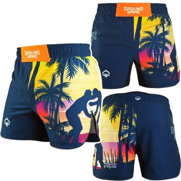 Krótkie spodenki męskie treningowe Ground Game Hang Loose r. XXL