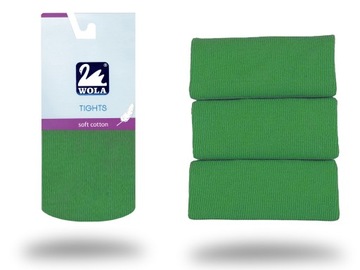 Soft Cotton Wola rajstopy, green V33, 62-74