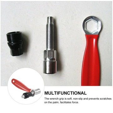 Съёмник шатунного рычага велосипеда. Ключ для разборки кривошипно-шатунного механизма.