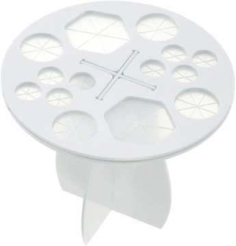 Держатель для кистей для макияжа, 3 шт., держатель для сушки кистей Organizato