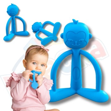 DUMEL GiliGUMS Силиконовый прорезыватель для прорезывания зубов MONKEY