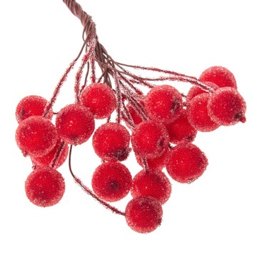 FROST ROWBEE 100 шт. Шарики для декора НАБОР ИСКУССТВЕННЫХ УКРАШЕНИЙ Боярышник.