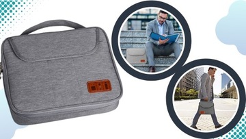 КАБЕЛЬНЫЙ ОРГАНАЙЗЕР СУМКА ДЛЯ КАБЕЛЯ КРЫШКА КОРПУС ЗАРЯДНОГО УСТРОЙСТВА АКСЕССУАРЫ