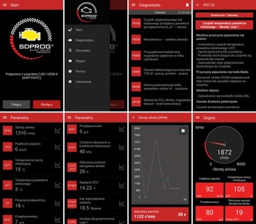 ДИАГНОСТИЧЕСКИЙ ИНТЕРФЕЙС OBD2 iCAR2 BT3.0 OBD2 ELM327 SDPROG ПРОГРАММА ДЛЯ Android