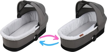 BABYMAM ЖЕСТКАЯ ДВУХСТОРОННЯЯ ВСТАВКА ДЛЯ КОЛЯСКИ НА МОЛНИИ