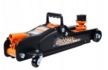 PODNOŚNIK samochodowy HYDRAULICZNY 2,5T podnośnik NISKOPROFILOWY ŻABA