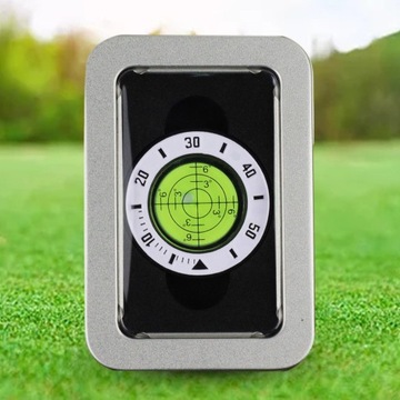 Маркер для мяча для гольфа, мужчины, женщины, пузырьковый уровень, высокоточный макет, белый цвет