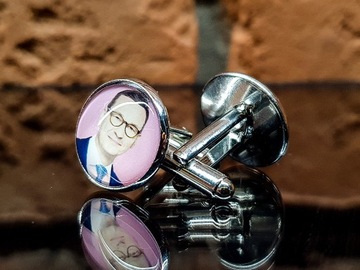 Запонки Ярослав Качиньский Президент PIS