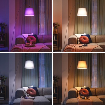 Светодиодная лампа E27 PHILIPS Smart Colorful Light 11Вт (75Вт) 1055лм