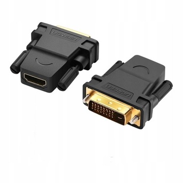 ADAPTER UGREEN PRZEJŚCIÓWKA DVI HDMI DWUKIERUNKOWA