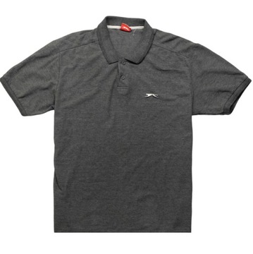 SLAZENGER _ IDEALNA KOSZULKA POLO Z LOGO _ L/XL