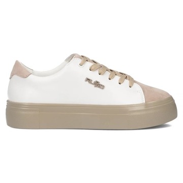 Sneakersy skórzane FILIPPO DP6055/24 WH BIAŁY - 40, Biały