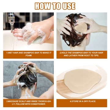 Шампунь с медом в кубиках Безопасное, питательное и разглаживающее мыло 0Х.