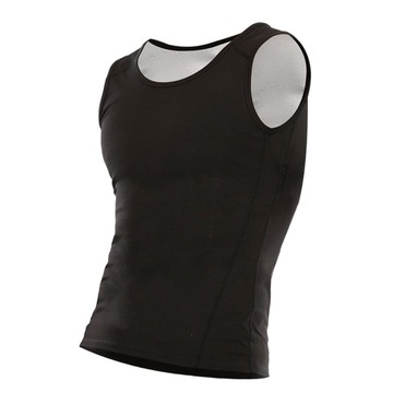 Męska kamizelka do sauny Shapewear Koszulka t