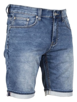 Krótkie spodnie męskie W:34 88 CM spodenki jeans