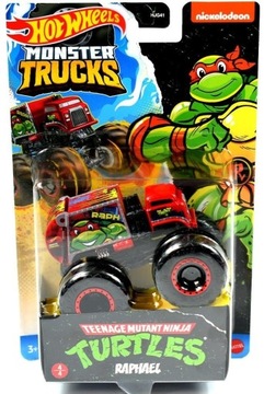 RAPHAEL - Żółwie Ninja Hot Wheels Monster Trucks