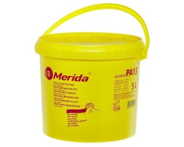 Паста для мытья рук Merida BUCKET 5 кг без песка, лимон с мелиссой