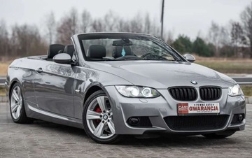 BMW Seria 3 E90-91-92-93 Cabrio E93 325i 218KM 2009 BMW Seria 3 MPakiet 218KM Skora Navi Grzane Fo...