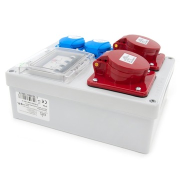 СТРОИТЕЛЬНОЕ РАСПРЕДЕЛИТЕЛЬНОЕ УСТРОЙСТВО 2*16А/4П 2*230В