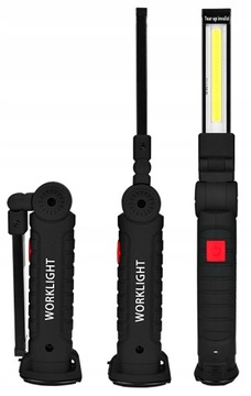 МОЩНАЯ ЛАМПА СКЛАДНАЯ ЛАМПА ДЛЯ МАСТЕРСКОЙ СВЕТОДИОДНАЯ COB МАГНИТ USB СКЛАДНАЯ ЛАМПА