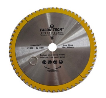 TARCZA 305x30x80T Professional PRO LINE FALON-TECH DO DREWNA