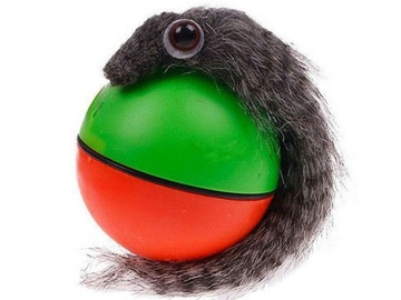 Игрушка-побег из хорька для кошки, бегущая по мячу